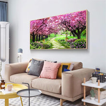 Load image into Gallery viewer, Cherry Blossom 85x45cm(canvas) Full Round Drill Diamond Painting

