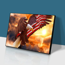 Load image into Gallery viewer, Eagle American Flag 40x30cm(canvas) Full Round Drill Diamond Painting
