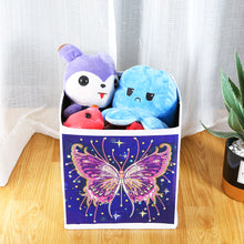 Load image into Gallery viewer, DIY 5D Star Butterfly Diamond Painting Storage Box Home Foldable Organizer
