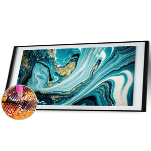 Abstract Magma 85x45cm(canvas) Full Round Drill Diamond Painting