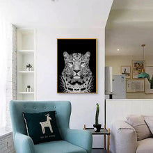 Load image into Gallery viewer, Leopard 30x40cm(canvas) full round drill diamond painting
