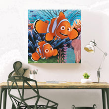 Load image into Gallery viewer, Cartoon Goldfish 30x30cm(canvas) full round drill diamond painting
