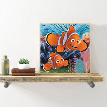 Load image into Gallery viewer, Cartoon Goldfish 30x30cm(canvas) full round drill diamond painting
