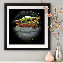 Load image into Gallery viewer, Yoda 40x40cm(canvas) full round drill diamond painting
