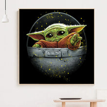 Load image into Gallery viewer, Yoda 40x40cm(canvas) full round drill diamond painting
