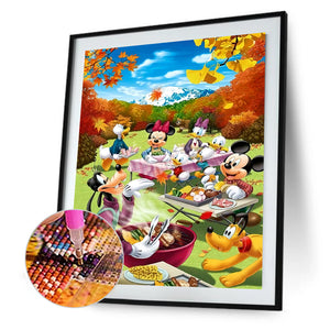 Mickey Mouse 30x40cm(canvas) full round drill diamond painting