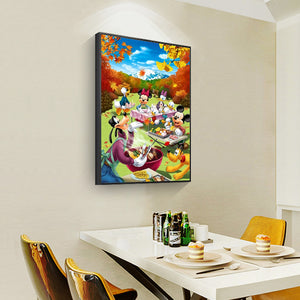Mickey Mouse 30x40cm(canvas) full round drill diamond painting