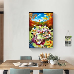 Mickey Mouse 30x40cm(canvas) full round drill diamond painting