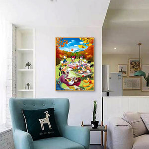 Mickey Mouse 30x40cm(canvas) full round drill diamond painting