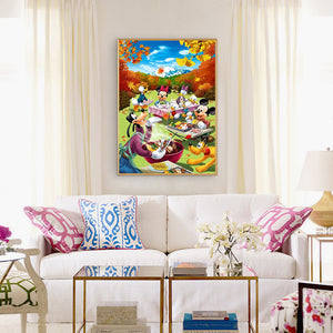 Mickey Mouse 30x40cm(canvas) full round drill diamond painting