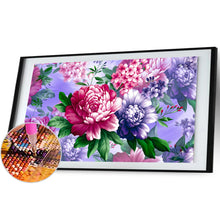 Load image into Gallery viewer, Flower Bouquet 85x45cm(canvas) full round drill diamond painting
