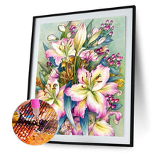 Load image into Gallery viewer, Lilies 30x40cm(canvas) full round drill diamond painting
