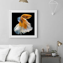 Load image into Gallery viewer, Golden Fish 30x30cm(canvas) full round drill diamond painting
