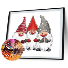 Load image into Gallery viewer, Gift Christmas Gnome Goblin 40x30cm(canvas) full round drill diamond painting
