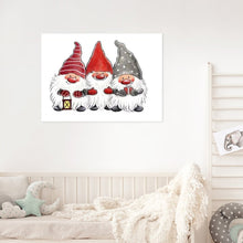 Load image into Gallery viewer, Gift Christmas Gnome Goblin 40x30cm(canvas) full round drill diamond painting
