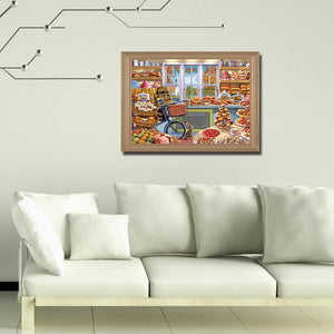 Warm Desserts Shop 40x30cm(canvas) full round drill diamond painting