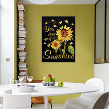 Load image into Gallery viewer, Sunflower 35x45cm(canvas) full round drill diamond painting
