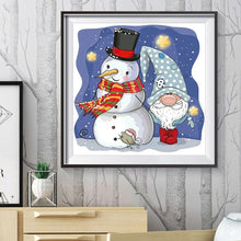 Load image into Gallery viewer, Snowman Goblin 30x30cm(canvas) full round drill diamond painting
