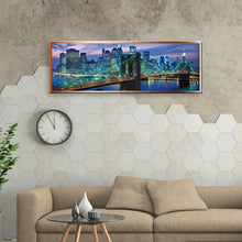 Load image into Gallery viewer, Thames Bridge 90x30cm(canvas) full round drill diamond painting
