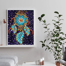 Load image into Gallery viewer, Dreamcatcher 30x40cm(canvas) partial beautiful special shaped drill diamond painting
