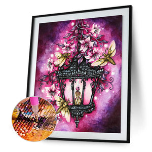 Bee Light 30x40cm(canvas) full round drill diamond painting