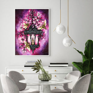 Bee Light 30x40cm(canvas) full round drill diamond painting