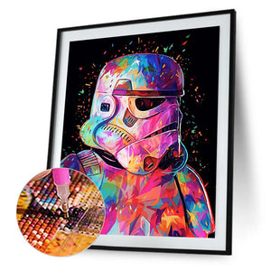 Movie Star Wars 30x40cm(canvas) full round drill diamond painting
