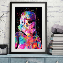 Load image into Gallery viewer, Movie Star Wars 30x40cm(canvas) full round drill diamond painting
