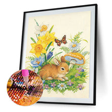 Load image into Gallery viewer, Rabbit 30x40cm(canvas) full round drill diamond painting
