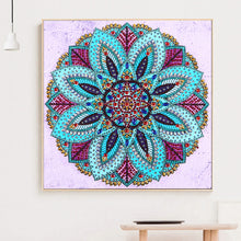Load image into Gallery viewer, Datura 30x30cm(canvas) partial beautiful special shaped drill diamond painting
