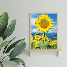 Load image into Gallery viewer, Sunflowers 40x50cm(canvas) full square drill diamond painting
