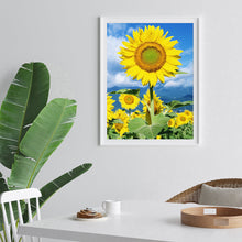 Load image into Gallery viewer, Sunflowers 40x50cm(canvas) full square drill diamond painting
