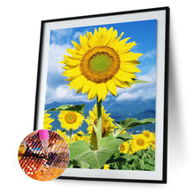 Load image into Gallery viewer, Sunflowers 40x50cm(canvas) full square drill diamond painting
