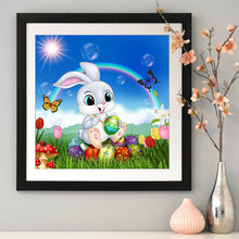 Load image into Gallery viewer, Easter Bunny 40x40cm(canvas) full round drill diamond painting
