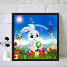 Load image into Gallery viewer, Easter Bunny 40x40cm(canvas) full round drill diamond painting
