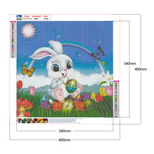 Load image into Gallery viewer, Easter Bunny 40x40cm(canvas) full round drill diamond painting
