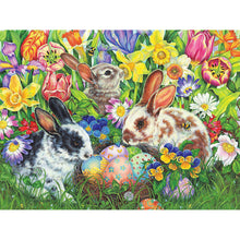 Load image into Gallery viewer, Easter Bunny 50x40cm(canvas) full round drill diamond painting
