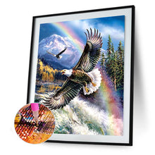 Load image into Gallery viewer, Flying Eagle 30x40cm(canvas) full square drill diamond painting
