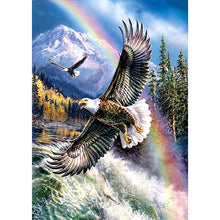 Load image into Gallery viewer, Flying Eagle 30x40cm(canvas) full square drill diamond painting
