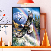 Load image into Gallery viewer, Flying Eagle 30x40cm(canvas) full square drill diamond painting
