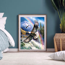 Load image into Gallery viewer, Flying Eagle 30x40cm(canvas) full square drill diamond painting
