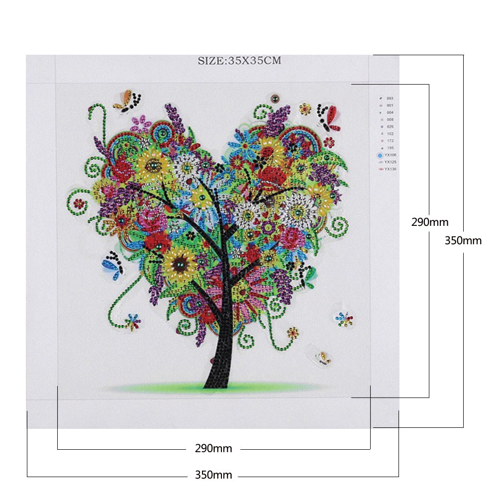 Giving Tree 35x35cm(canvas) partial special shaped drill diamond paint –  Urbestdeals