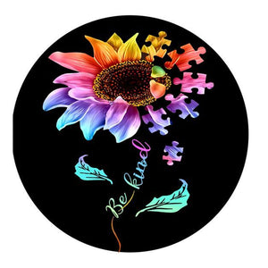 Color Sunflower 30x30cm(canvas) full round drill diamond painting