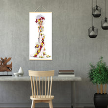 Load image into Gallery viewer, Elegant Dress Lady 20x50cm(canvas) partial special shaped drill hanging diamond painting
