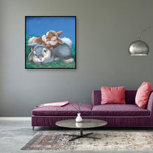 Load image into Gallery viewer, Rabbits 30x30cm(canvas) full round drill diamond painting
