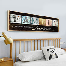 Load image into Gallery viewer, Family 80x30cm(canvas) full square drill diamond painting
