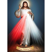 Load image into Gallery viewer, Jesus 30x40cm(canvas) partial special shaped drill diamond painting
