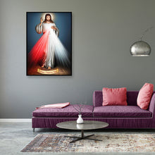 Load image into Gallery viewer, Jesus 30x40cm(canvas) partial special shaped drill diamond painting

