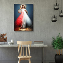 Load image into Gallery viewer, Jesus 30x40cm(canvas) partial special shaped drill diamond painting
