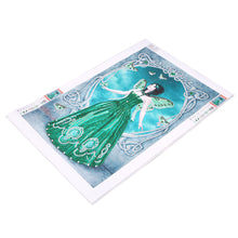 Load image into Gallery viewer, Angel Dress Lady 30x45cm(canvas) partial special shaped drill diamond painting
